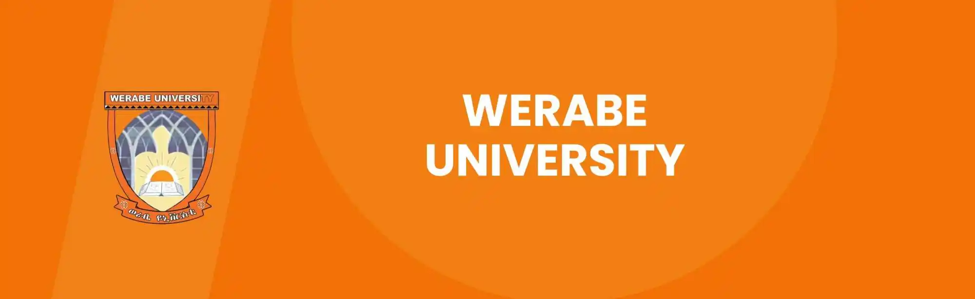 Werabe University image