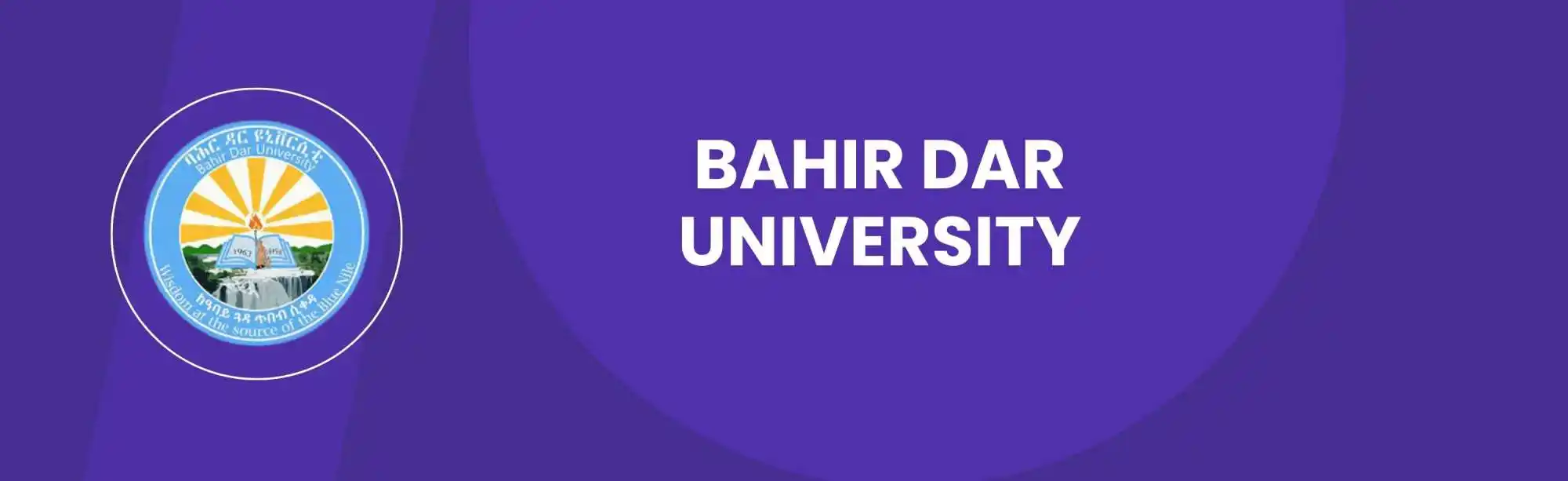 Bahir Dar University image