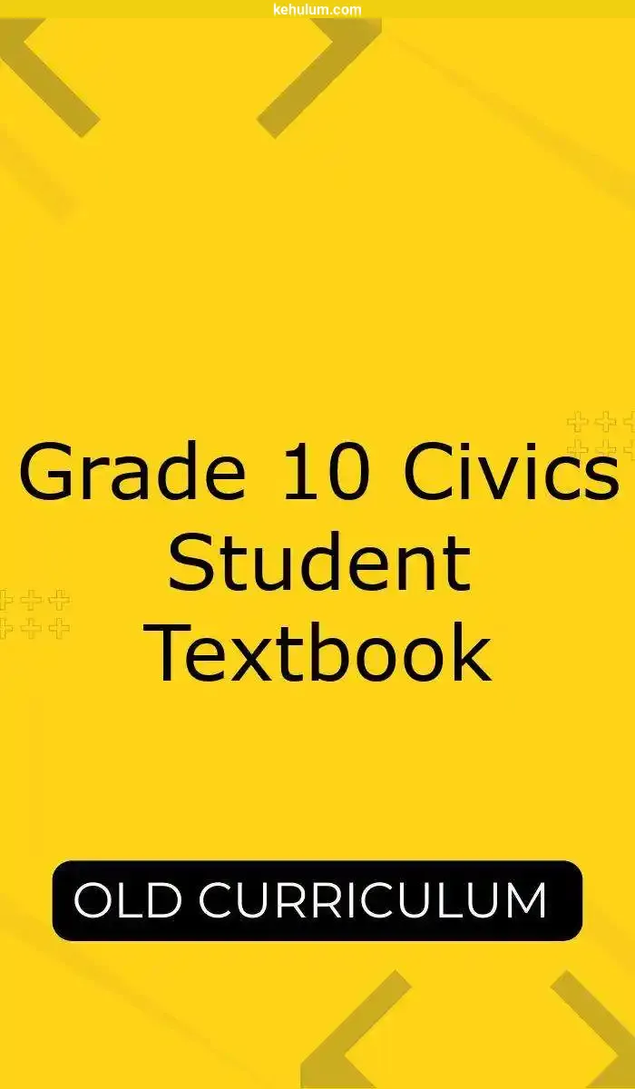 grade 10 old curriculum Student Textbook