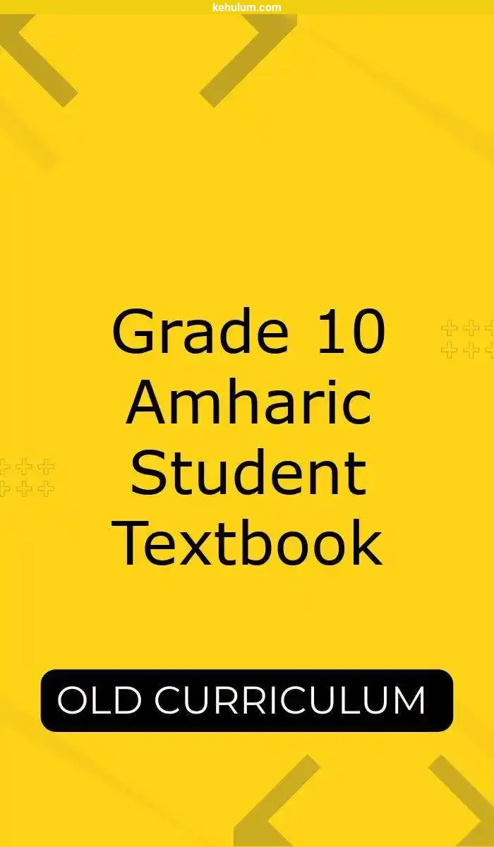 grade 10 old curriculum Student Textbook