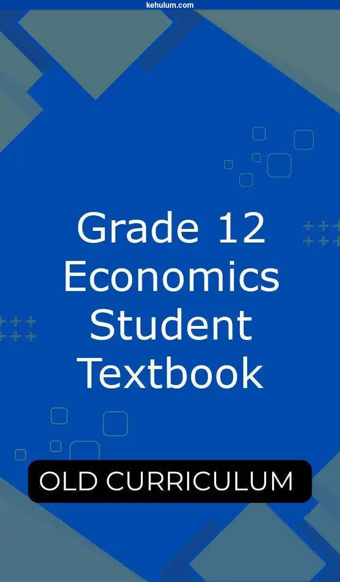 grade 12 old curriculum Student Textbook