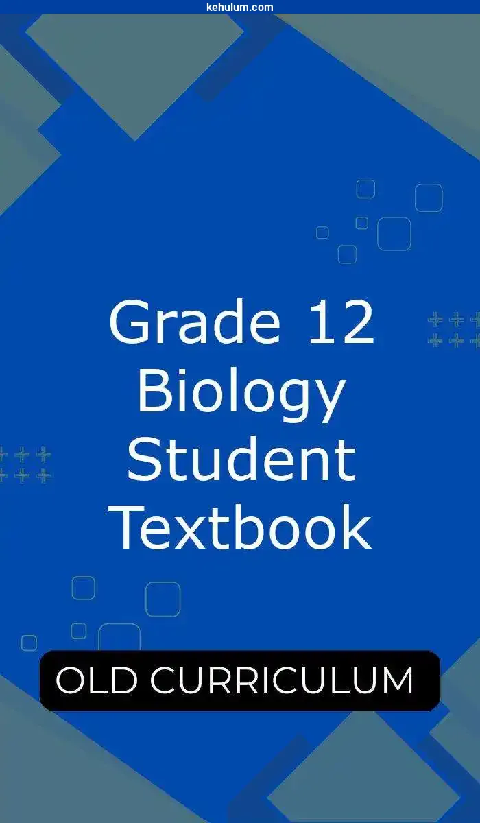 grade 12 old curriculum Student Textbook