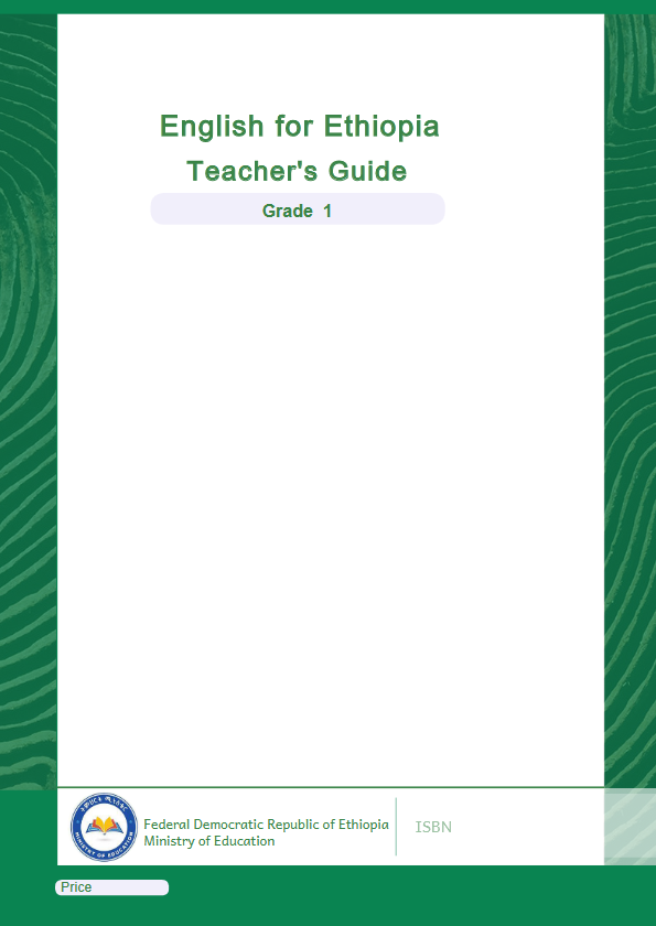 new curriculum grade 1 english for ethiopia Teacher's Guide