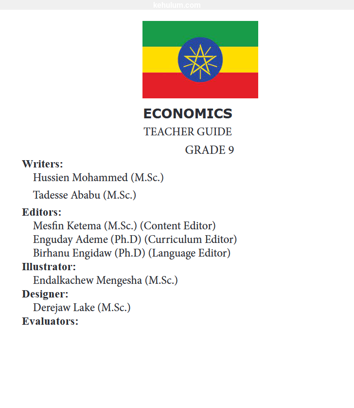 grade 9 new curriculum Teacher's Guide