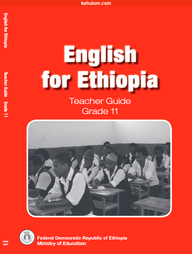 Cover image of the Ethiopian old curriculum grade-11 English for Ethiopia textbook