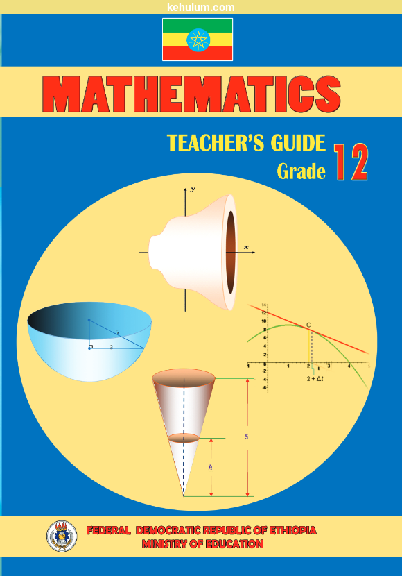 Cover image of the Ethiopian old curriculum grade-12 Mathematics textbook